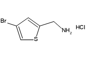 (4-BROMOTHIOPHEN-2-YL)METHANAMINE HYDROCHLORIDE structure, CAS 1171697-10-1