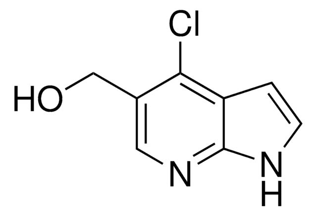 (4-CHLORO-1H-PYRROLO[2,3-B]PYRIDIN-5-YL)METHANOL structure, CAS 1015610-07-7