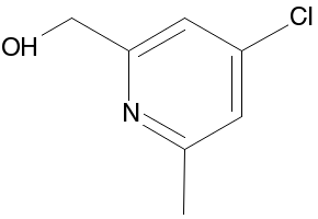 (4-CHLORO-6-METHYLPYRIDIN-2-YL)METHANOL structure, CAS 98280-32-1