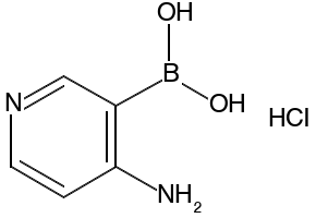 (4-CHLOROPYRIDIN-3-YL)BORONIC ACID HYDROCHLORIDE structure, CAS 1072945-69-7