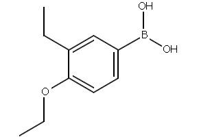 (4-ETHOXY-3-FORMYLPHENYL)BORONIC ACID structure, CAS 480424-63-3