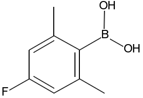 (4-FLUORO-2,3-DIMETHYLPHENYL)BORONIC ACID structure, CAS 211495-31-7