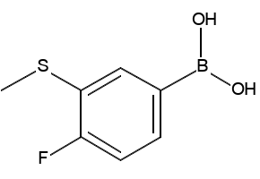 (4-FLUORO-3-(PROPYLCARBAMOYL)PHENYL)BORONIC ACID structure, CAS 874219-32-6