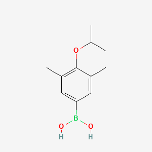 (4-ISOPROPOXY-3,5-DIMETHYLPHENYL)BORONIC ACID structure, CAS 849062-16-4