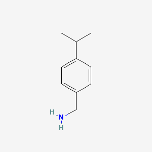 (4-ISOPROPYLPHENYL)METHANAMINE structure, CAS 4395-73-7