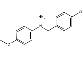 (4-METHOXYPHENYL)HYDRAZINE structure, CAS 3471-32-7