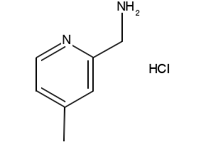 (4-METHYLPYRIDIN-2-YL)METHANAMINE HYDROCHLORIDE structure, CAS 1257535-59-3