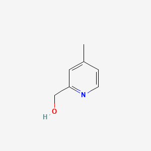 (4-METHYLPYRIDIN-2-YL)METHANOL structure, CAS 42508-74-7