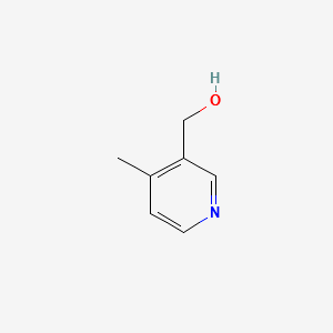 (4-METHYLPYRIDIN-3-YL)METHANOL structure, CAS 4664-27-1