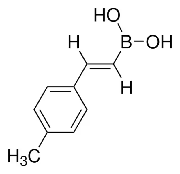 (4-METHYLSTYRYL)BORONIC ACID structure, CAS 72316-17-7