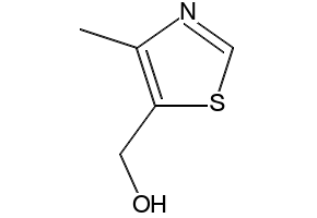 (4-METHYLTHIAZOL-5-YL)METHANOL structure, CAS 1977-06-6
