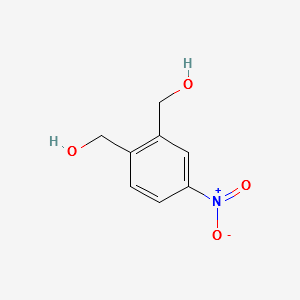 (4-NITRO-1,2-PHENYLENE)DIMETHANOL structure, CAS 22162-19-2