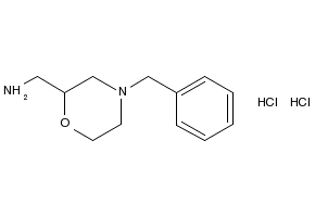 (4-PHENETHYLMORPHOLIN-2-YL)METHANAMINE DIHYDROCHLORIDE structure, CAS 110859-49-9