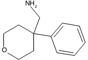 (4-PHENYLTETRAHYDRO-2H-PYRAN-4-YL)METHANAMINE structure, CAS 14006-32-7