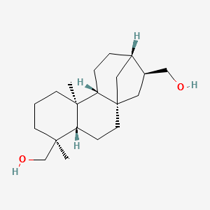 (4.ALPHA.,16.ALPHA.)-KAURANE-17,18-DIOL structure, CAS 74365-75-6