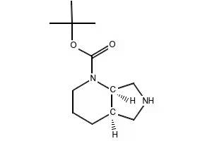 (4AR,7AR)-TERT-BUTYL OCTAHYDRO-1H-PYRROLO[3,4-B]PYRIDINE-1-CARBOXYLATE structure, CAS 186201-89-8