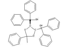 (4R,5R)-DIMETHYL 2-METHYL-2-PHENYL-1,3-DIOXOLANE-4,5-DICARBOXYLATE structure, CAS 104333-83-7