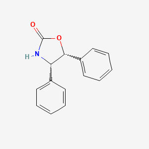 (4S,5R)-CIS-4,5-DIPHENYLOXAZOLIDIN-2-ONE structure, CAS 23204-70-8