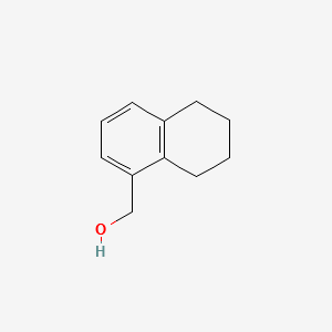 (5,6,7,8-TETRAHYDRONAPHTHALEN-1-YL)METHANOL structure, CAS 41790-30-1