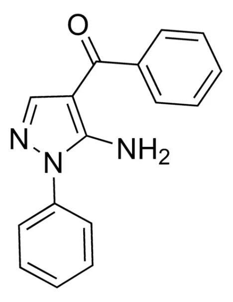 (5-AMINO-1-PHENYL-1H-PYRAZOL-3-YL)(PIPERIDIN-1-YL)METHANONE structure, CAS 1076197-30-2