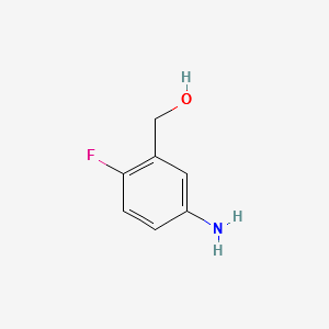 (5-AMINO-2-FLUOROPHENYL)METHANOL structure, CAS 84832-00-8