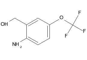 (5-BROMO-2-(TRIFLUOROMETHOXY)PHENYL)METHANOL structure, CAS 685126-86-7