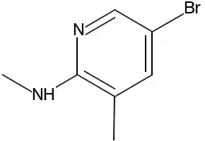 (5-BROMO-3-METHYLPYRIDIN-2-YL)METHANAMINE structure, CAS 245765-66-6