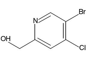 (5-BROMO-4-CHLOROPYRIDIN-2-YL)METHANOL structure, CAS 103971-44-4