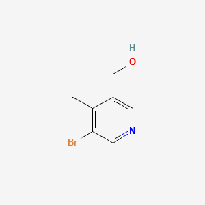 (5-BROMO-4-METHYLPYRIDIN-3-YL)METHANOL structure, CAS 351458-17-8