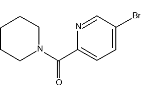 (5-BROMOPYRIDIN-2-YL)(PIPERIDIN-1-YL)METHANONE structure, CAS 934000-33-6