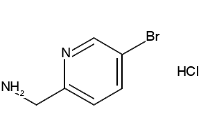 (5-BROMOPYRIDIN-2-YL)METHANAMINE HYDROCHLORIDE structure, CAS 1241911-26-1