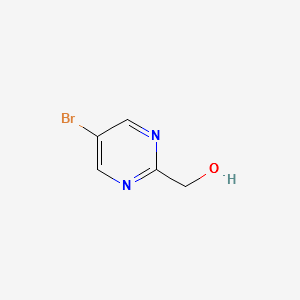 (5-BROMOPYRIMIDIN-2-YL)METHANOL structure, CAS 22433-12-1