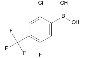 (5-CHLORO-2-(MORPHOLINE-4-CARBONYL)PHENYL)BORONIC ACID structure, CAS 1072946-43-0