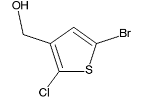 (5-CHLOROTHIOPHEN-3-YL)METHANOL structure, CAS 73919-87-6
