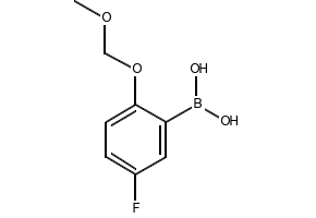 (5-FLUORO-2-(METHOXYMETHOXY)PHENYL)BORONIC ACID structure, CAS 488713-34-4