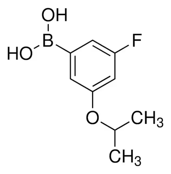 (5-FLUORO-2-ISOPROPOXYPHENYL)BORONIC ACID structure, CAS 480438-63-9