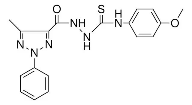 (5-METHYL-2-PHENYL-2H-1,2,3-TRIAZOL-4-YL)METHANAMINE structure, CAS 105362-45-6