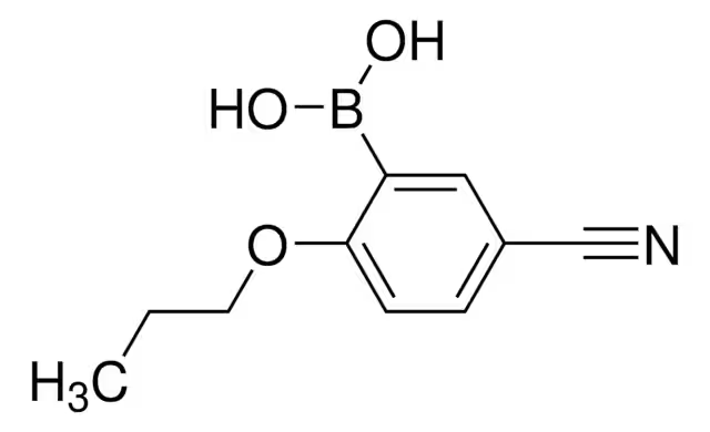 (5-METHYL-2-PROPOXYPHENYL)BORONIC ACID structure, CAS 480438-70-8