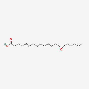 (5Z,8Z,11Z)-13-((2R,3S)-3-PENTYLOXIRAN-2-YL)TRIDECA-5,8,11-TRIENOIC ACID structure, CAS 105304-92-5
