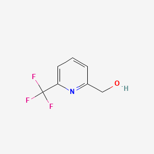 (6-(TRIFLUOROMETHYL)PYRIDIN-2-YL)METHANOL structure, CAS 131747-53-0