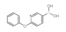 (6-PHENOXYPYRIDIN-3-YL)BORONIC ACID structure, CAS 1270921-80-6