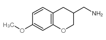 (7-METHOXYCHROMAN-3-YL)METHANAMINE structure, CAS 885271-80-7
