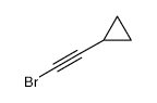 (BROMOETHYNYL)CYCLOPROPANE structure, CAS 57951-72-1