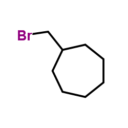 (BROMOMETHYL)CYCLOHEPTANE structure, CAS 3814-32-2