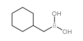 (CYCLOHEXYLMETHYL)BORONIC ACID structure, CAS 27762-64-7
