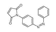 (E)-1-(4-(PHENYLDIAZENYL)PHENYL)-1H-PYRROLE-2,5-DIONE structure, CAS 136733-06-7