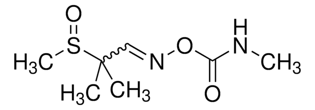 (E)-2-METHYL-2-(METHYLSULFINYL)PROPANAL O-METHYLCARBAMOYL OXIME structure, CAS 1646-87-3