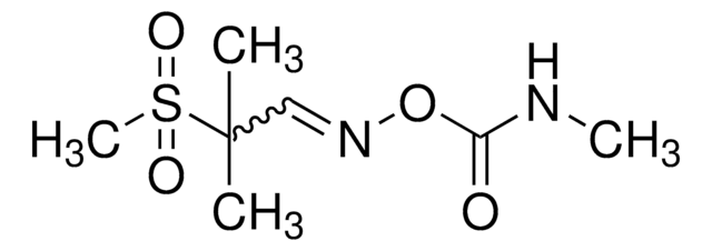 (E)-2-METHYL-2-(METHYLSULFONYL)PROPANAL O-METHYLCARBAMOYL OXIME structure, CAS 1646-88-4