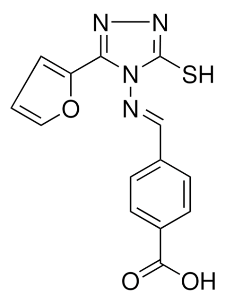 (E)-4-((2-MERCAPTO-4-OXOTHIAZOL-5(4H)-YLIDENE)METHYL)BENZOIC ACID structure, CAS 103987-82-2