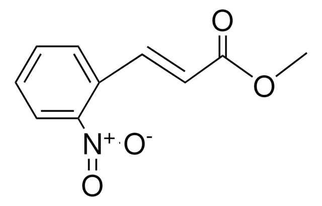 (E)-METHYL 3-(2-NITROPHENYL)ACRYLATE structure, CAS 612-43-1